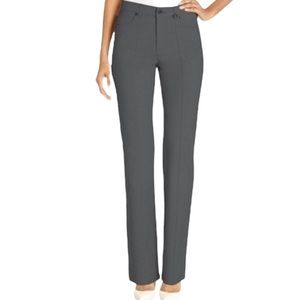 SIMON CHANG Tummy Control Micro Twill Work Stretch Dress Pants Size 20 Petite